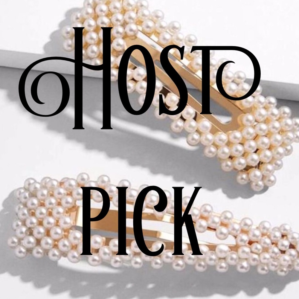 5 for $25  |  Pearl Hair Clip